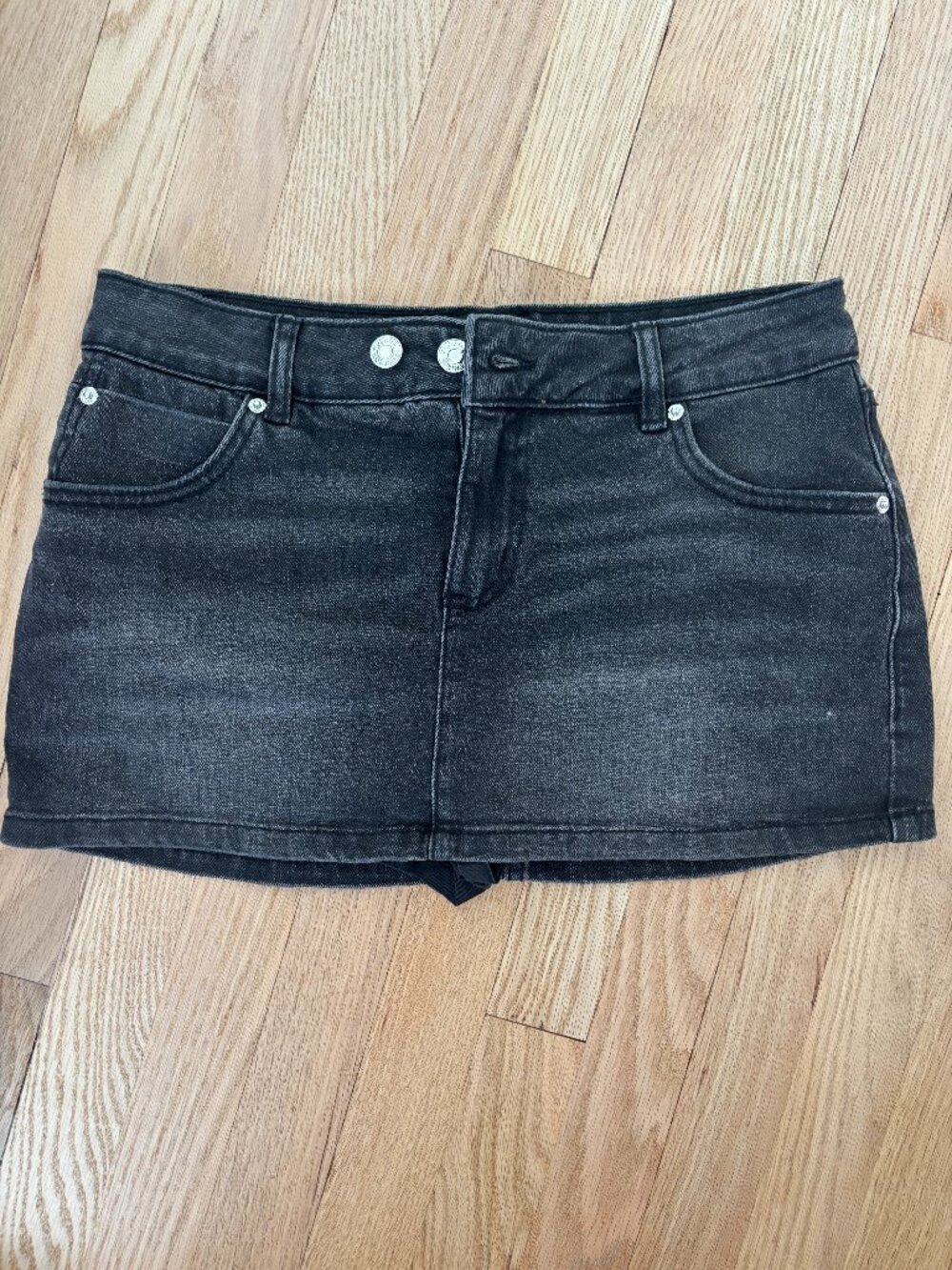 Garage Denim Skirt